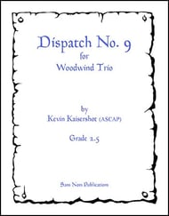 Dispatch No. 9 Clarinet Trio cover Thumbnail